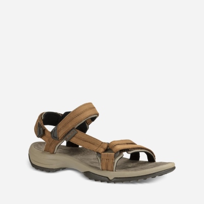 Teva Terra Fi Lite Leather Women's Hiking Sandals South Africa - HXJ456398